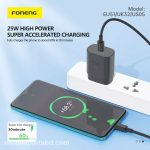 FONENG EU62 PD 45W GaN USB-C Wall Charger with Type-C Cable - Image 6