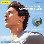 FONENG T68 In-Ear Heavy Bass Gaming Wired Earphone Type-C Original - Image 2