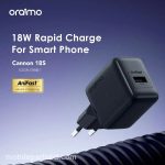 Oraimo Cannon 18S 18W Fast Charger Kit: AniFast™ Wall Adapter + Type-C Cable - Image 3