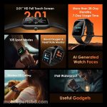 Oraimo Watch 5 Lite Price in Bangladesh | OSW-804 Smart Watch - Image 3